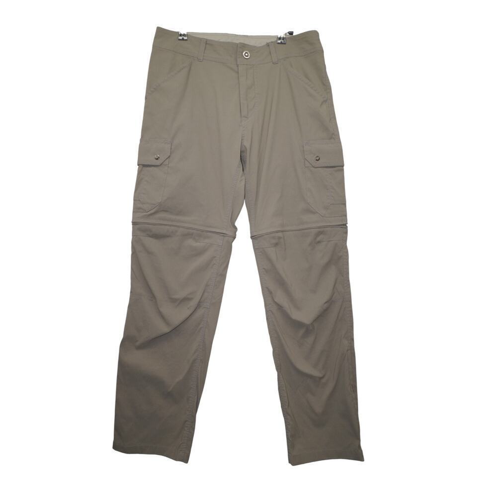 KUHL Convertible Hiking Pants Men’s 32x30 Zip Off Cargo Outdoor Trail Travel - Picture 2 of 13